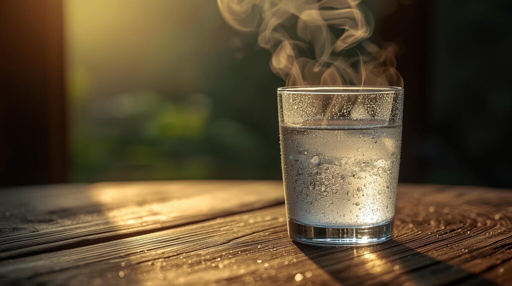 朝1杯の白湯
